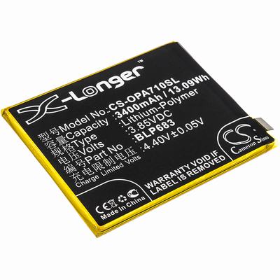 OPPO A7x Mobile SmartPhone Battery 3.85V 3400mAh Li-Poly OPA710SL