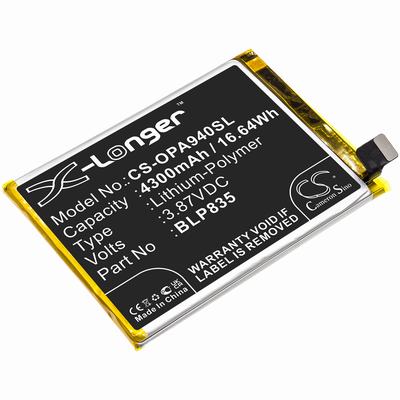 OPPO A94 Mobile SmartPhone Battery 3.87V 4300mAh Li-Poly OPA940SL