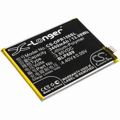 OPPO PBCM10 Mobile SmartPhone Battery 3.85V 3400mAh Li-Poly OPR150SL