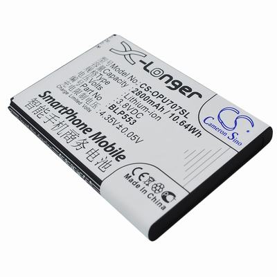 OPPO U2S Mobile Phone Battery 3.8V 2800mAh Li-ion OPU707SL