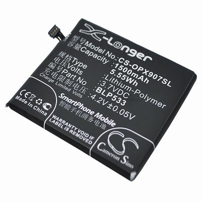 OPPO Oppo Finder Mobile Phone Battery 3.7V 1500mAh Li-Polymer OPX907SL