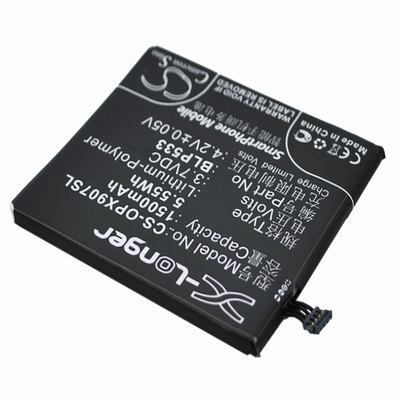OPPO Oppo Finder Mobile Phone Battery 3.7V 1500mAh Li-Polymer OPX907SL