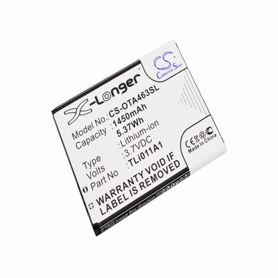 Alcatel One Touch Pixi Glitz Mobile Phone Battery 3.7V 1450mAh Li-ion OTA463SL