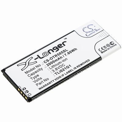 Alcatel 5005R Mobile SmartPhone Battery 3.8V 2000mAh Li-ion OTR505SL