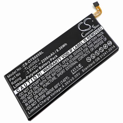 BlackBerry DTEK50 Mobile SmartPhone Battery 3.8V 2200mAh Li-Poly OTS605SL