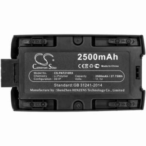 Parrot Bebop 2 Drones Battery 11.1V 2500mAh Li-Poly PAT210RX