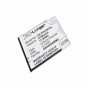 Philips Xenium V387 Mobile Phone Battery 3.7V 4700mAh Li-Polymer PHV387SL