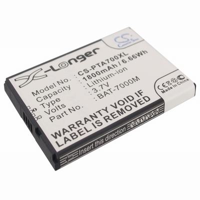 Pantech T100K Mobile Phone Battery 3.7V 1800mAh Li-ion PTA700XL