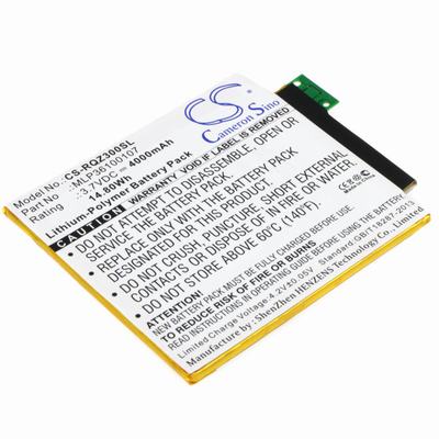 Verizon Ellipsis 8 Tablet Battery 3.7V 4000mAh Li-Poly RQZ300SL