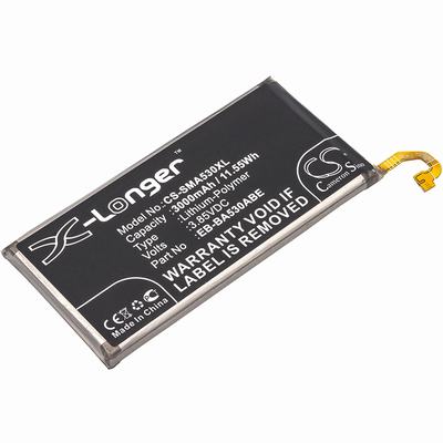 Samsung Galaxy A8 2018 Mobile SmartPhone Battery 3.85V 3000mAh Li-Poly SMA530XL