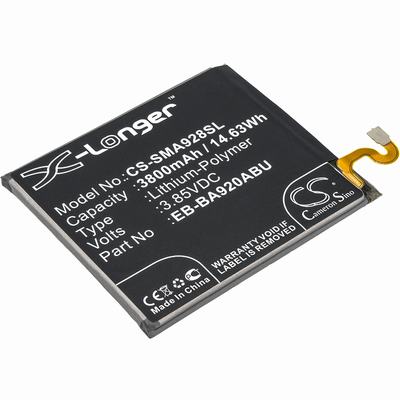 Samsung Galaxy A9 2018 Mobile SmartPhone Battery 3.85V 3800mAh Li-Poly SMA928SL