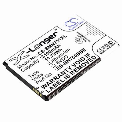 Samsung Galaxy Note 3 Mini Mobile SmartPhone Battery 3.8V 3100mAh Li-ion SMN751XL