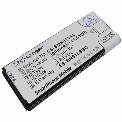 Samsung Galaxy Note 4 ( China Mobile ) Mobile Phone Battery 3.85V 3000mAh Li-ion SMN919XL