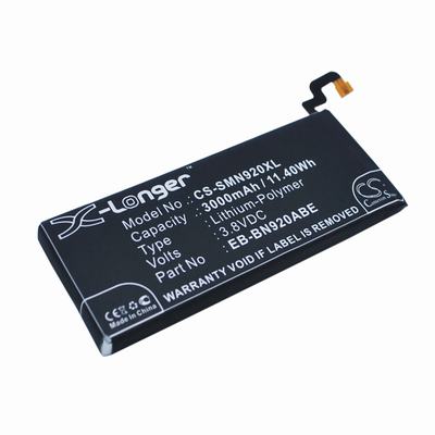Samsung Galaxy Note 5 Mobile Phone Battery 3.8V 3000mAh Li-Polymer SMN920XL