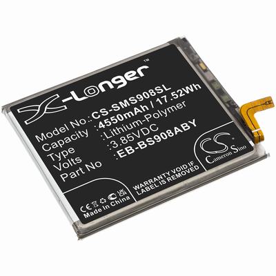 Samsung Galaxy S22 Ultra 5G Mobile SmartPhone Battery 3.85V 4550mAh Li-Poly SMS908SL