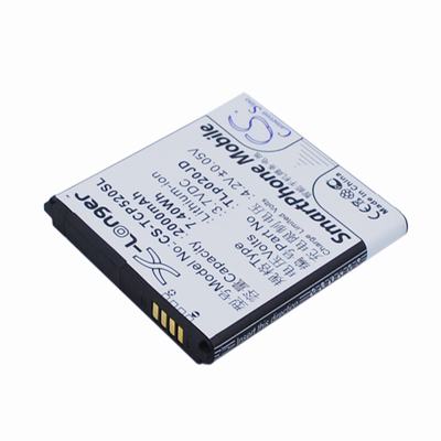 TCL P520L Mobile Phone Battery 3.7V 2000mAh Li-ion TCP520SL