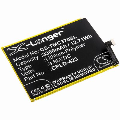 T-Mobile C3701A Mobile SmartPhone Battery 3.85V 3300mAh Li-Poly TMC370SL