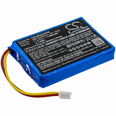 Uniden Atlantis 270 Two-Way Radio Battery 7.4V 1100mAh Li-Poly UPA270TW
