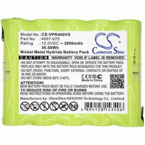 WOLF Garten 4057-075 Gardening Tools Battery 12.0V 3000mAh Ni-MH VPR400VX