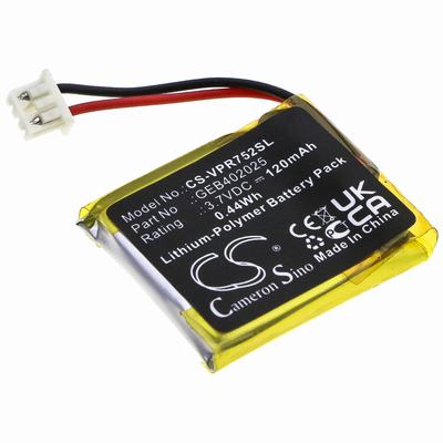 Python 7752P Remote Start and Entry Systems Battery 3.7V 120mAh Li-Poly VPR752SL