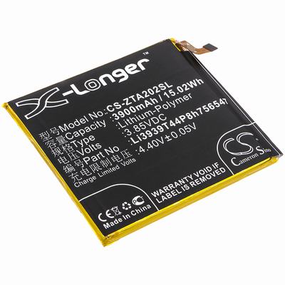 ZTE A2020 Mobile SmartPhone Battery 3.85V 3900mAh Li-Poly ZTA202SL
