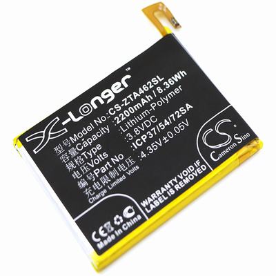 ZTE Blade A310 Mobile SmartPhone Battery 3.8V 2200mAh Li-Poly ZTA462SL