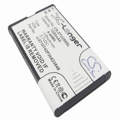 ZTE U288 Mobile Phone Battery 3.7V 1200mAh Li-ion ZTU288SL