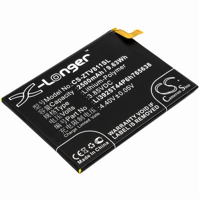 ZTE Blade V8 Lite Mobile SmartPhone Battery 3.85V 2500mAh Li-Poly ZTV811SL