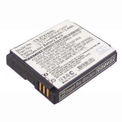 ZTE X760 Mobile Phone Battery 3.7V 650mAh Li-ion ZTX760SL