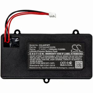 AAXA P300 Pico Projector Projector Battery 7.4V 1300mAh Li-Poly AXP3PT