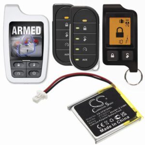 Python 7756P Remote Start and Entry Systems Battery 3.7V 85mAh Li-Poly CFD794SL