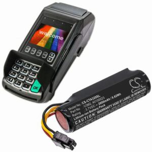 Dejavoo Z8 Payment Terminal Battery 3.7V 2600mAh Li-ion CTA320SL