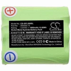 Geo-Fennel Multi-Liner FL 50 Equipment Survey Test Battery 3.6V 1800mAh Ni-MH GFL500SL