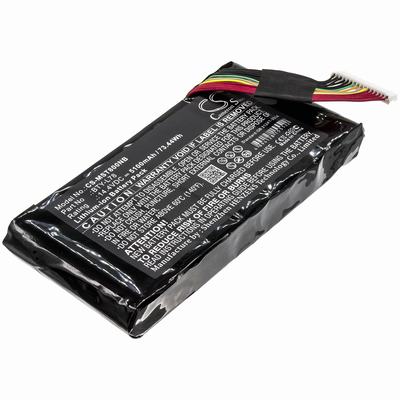 Eurocom Tornado F5 SE Notebook Laptop Battery 14.4V 5100mAh Li-ion MST800NB