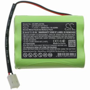 Mettler Toledo IND221 Equipment Survey Test Battery 7.2V 3600mAh Ni-MH MTL221SL