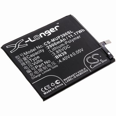 Xiaomi M1901F9E Mobile SmartPhone Battery 3.85V 2900mAh Li-Poly MUP390SL