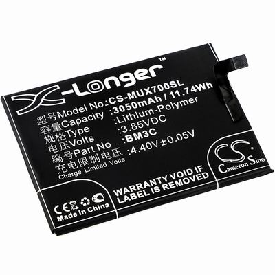 Xiaomi Mi 7 Mobile SmartPhone Battery 3.85V 3050mAh Li-Poly MUX700SL