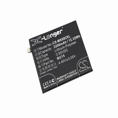 Meilan U20 Mobile SmartPhone Battery 3.85V 3200mAh Li-Poly MX682XL