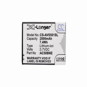 Archos 50b Neon Mobile Phone Battery 3.7V 2000mAh Li-ion AVS501SL