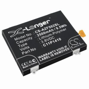 Asus ZenFone 5 A502CG Mobile Phone Battery 3.8V 2500mAh Li-Polymer AZF502SL