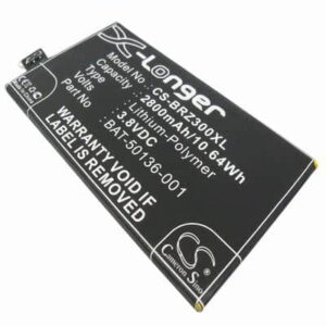 Blackberry A10 Mobile Phone Battery 3.8V 2800mAh Li-Polymer BRZ300XL