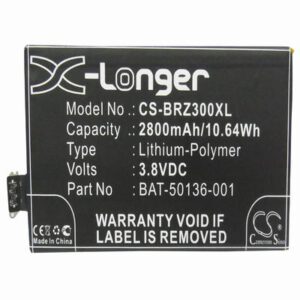 Blackberry A10 Mobile Phone Battery 3.8V 2800mAh Li-Polymer BRZ300XL