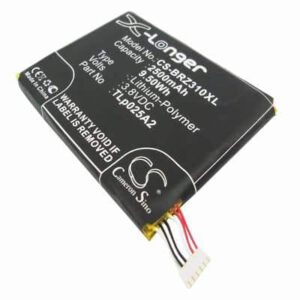 Blackberry BlackBerry Z3 Mobile Phone Battery 3.8V 2500mAh Li-Polymer BRZ310XL