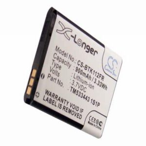 BLAUPUNKT BT Drive Free 111 Memory Back-up Battery 3.7V 900mAh Li-Ion BTK112FR