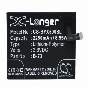 BBK VIVO X5V Mobile Phone Battery 3.8V 2250mAh Li-Polymer BYX500SL