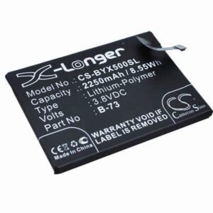 BBK VIVO X5V Mobile Phone Battery 3.8V 2250mAh Li-Polymer BYX500SL