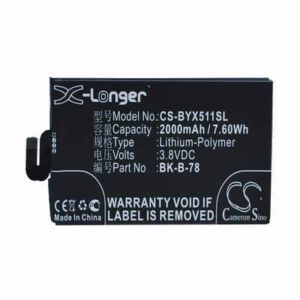 BBK VIVO X5 MAX Mobile Phone Battery 3.8V 2000mAh Li-Polymer BYX511SL