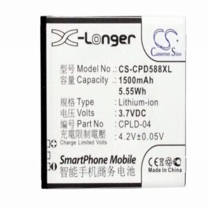 Coolpad 5880 Mobile Phone Battery 3.7V 1500mAh Li-ion CPD588XL