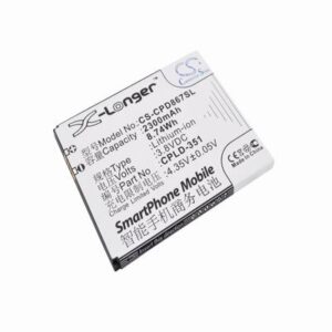 Coolpad 8675 Mobile Phone Battery 3.8V 2300mAh Li-ion CPD867SL