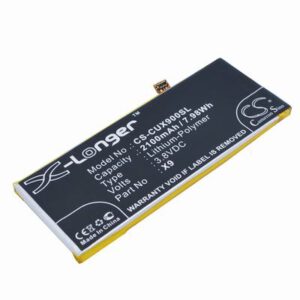 Cubot X9 Mobile Phone Battery 3.8V 2100mAh Li-Polymer CUX900SL